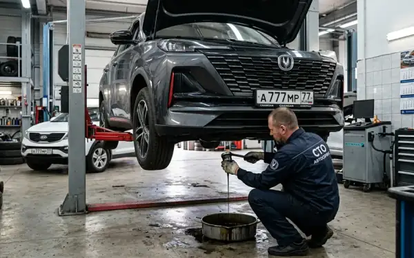 Масло в двигатель Чанган замена и допуски