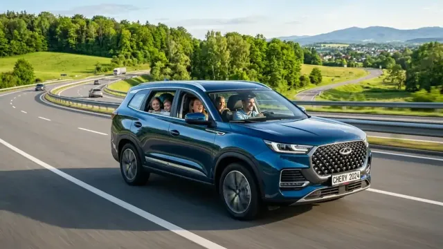 Chery Tiggo 8 Pro Max: Семейный кроссовер