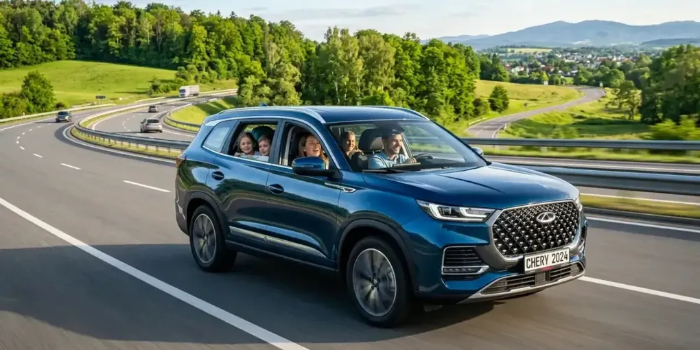 Chery Tiggo 8 Pro Max: Семейный кроссовер