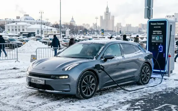 Почему медленно заряжается электромобиль зимой