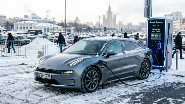 Почему медленно заряжается электромобиль зимой