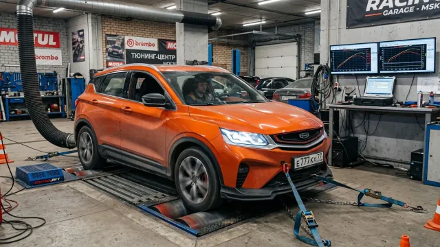 Чип тюнинг Geely Coolray Stage 1 Stage 2