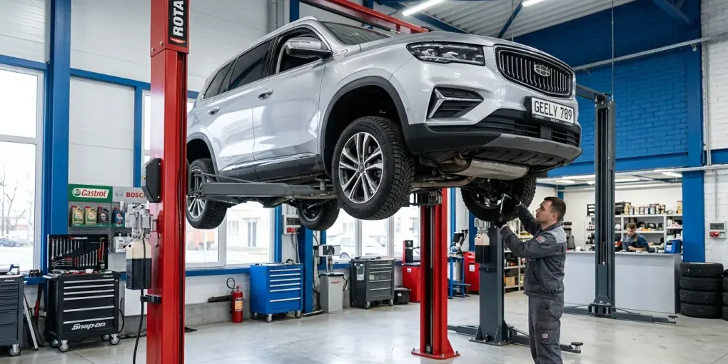 Замена масла в муфте Geely Monjaro: гайд
