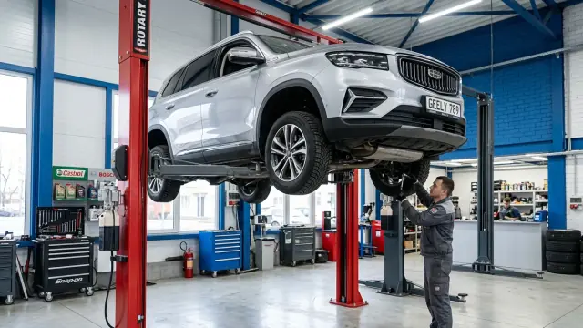 Замена масла в муфте Geely Monjaro: гайд