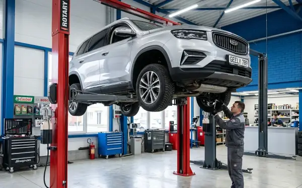 Замена масла в муфте Geely Monjaro: гайд