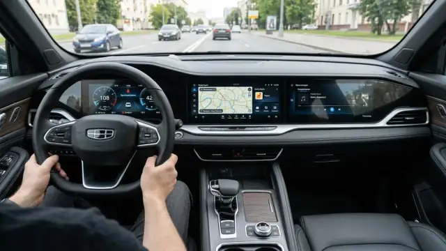Прошивка мультимедиа Geely Monjaro GMC цена