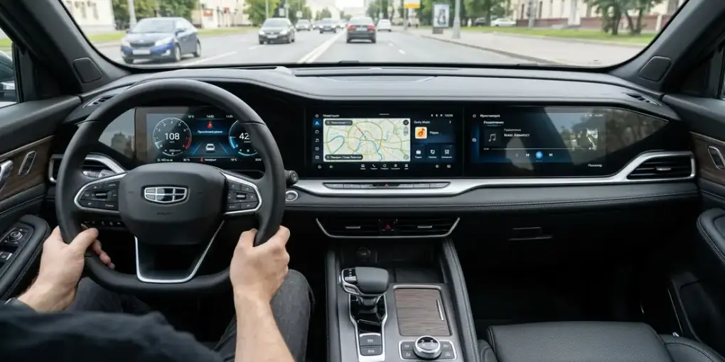 Прошивка мультимедиа Geely Monjaro GMC цена