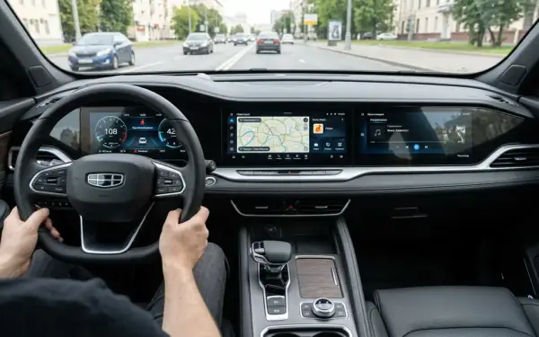 Прошивка мультимедиа Geely Monjaro GMC цена