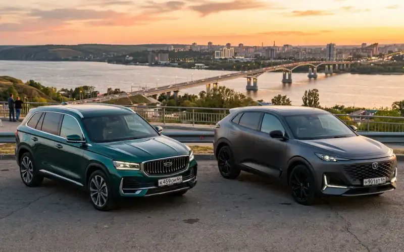 Geely Monjaro против Changan UNI-K: что лучше