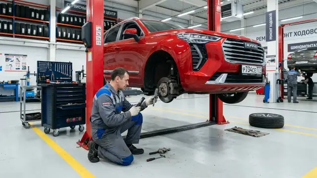 Скрип тормозов Haval Jolion: выбор тихих колодок
