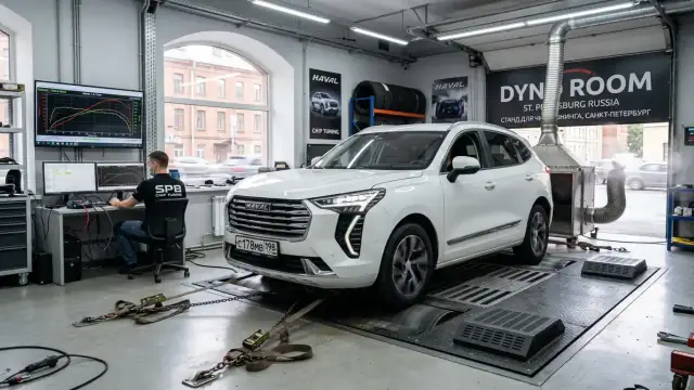 Чип тюнинг хавал джолион Stage 1 плюсы и минусы