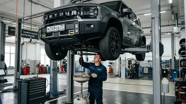 Масло в двигатель Jetour Dashing T2 X90 замена