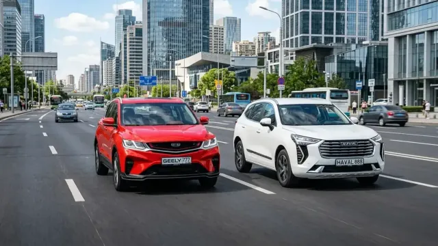 Haval Jolion против Geely Coolray: Выбор