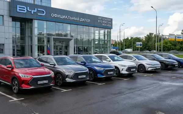 Электромобили из Китая: почему BYD лидер в РФ