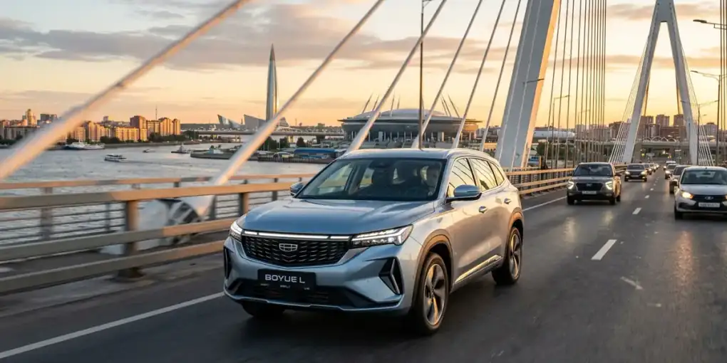 Обзор нового Geely Atlas: мотор 2.0T, 4WD и цены