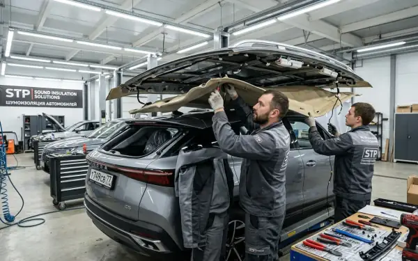 Шумоизоляция крыши Omoda C5: убираем конденсат