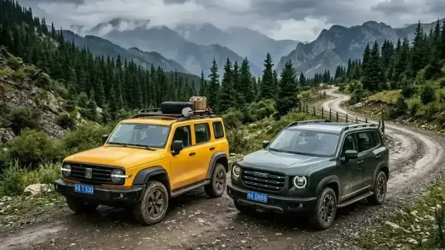 Tank 300 или Haval Dargo: Битва на бездорожье