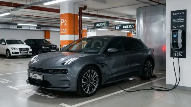 Как правильно хранить Zeekr 001 зимой в гараже